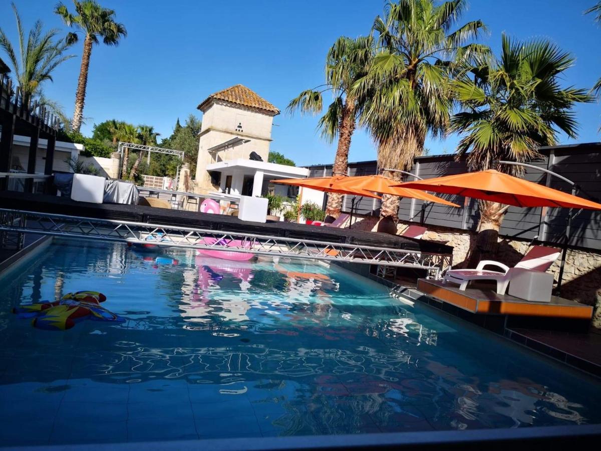 Mas La Farelle Gite, Fitness & Salle De Jeux Gratuite & Spa En Supplement Nimes Exterior foto